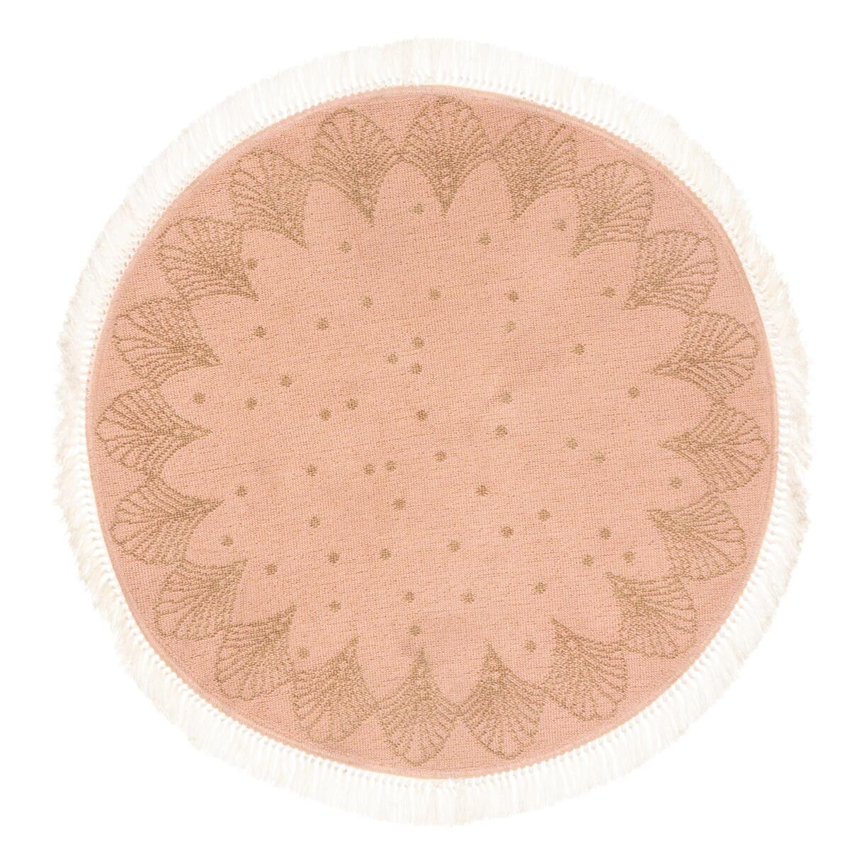 Vloerkleed (100 cm) Rosace Roze 1