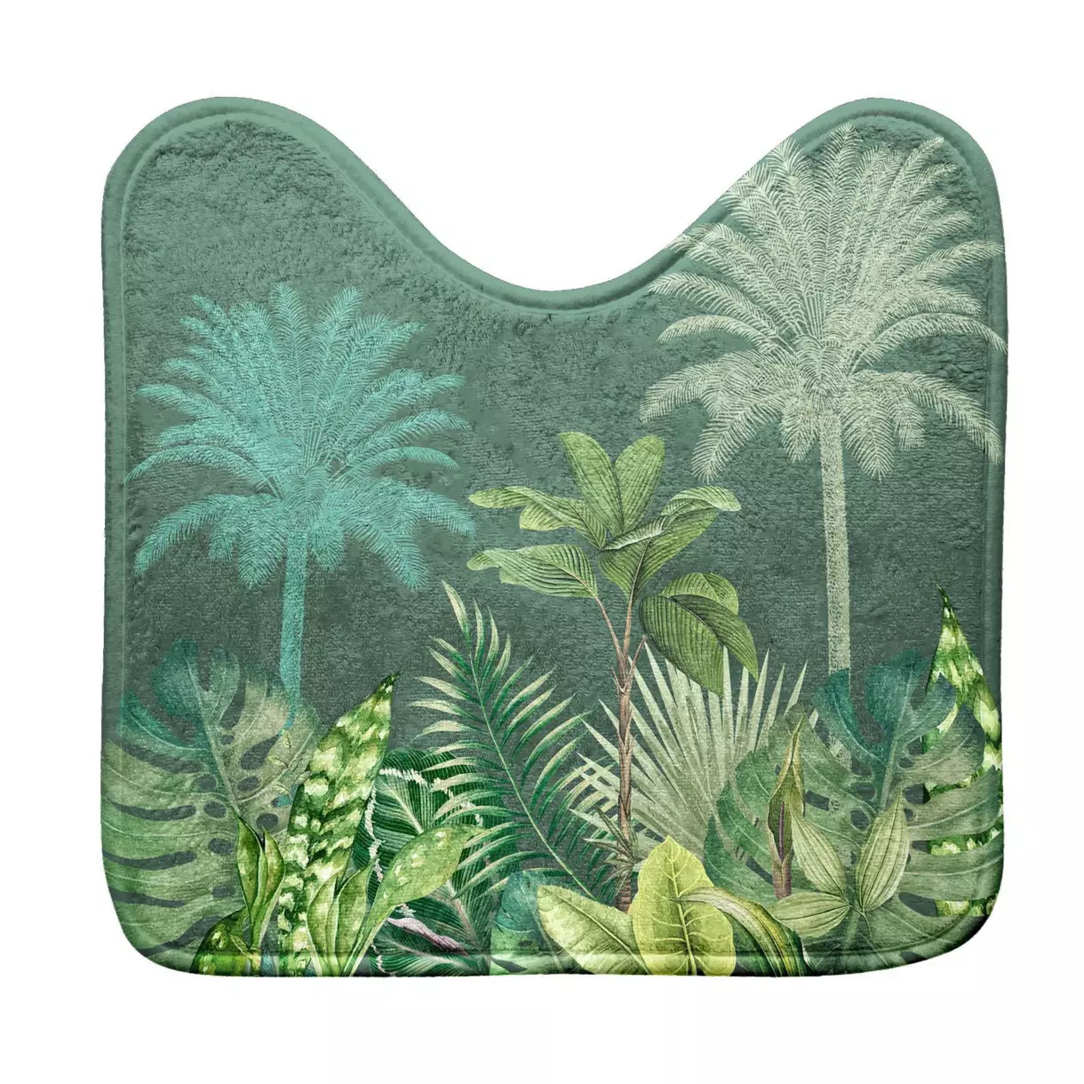 Tapis contour WC Vagabonde Vert 1