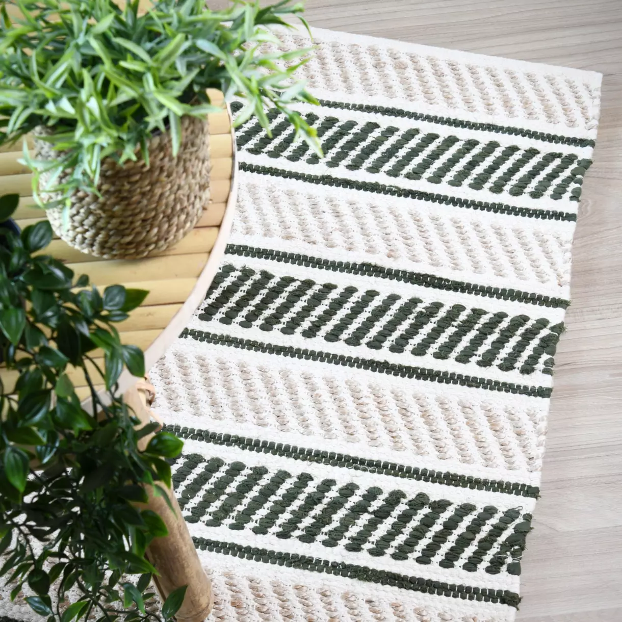 Tapis (90 cm) Jarvis Vert 1