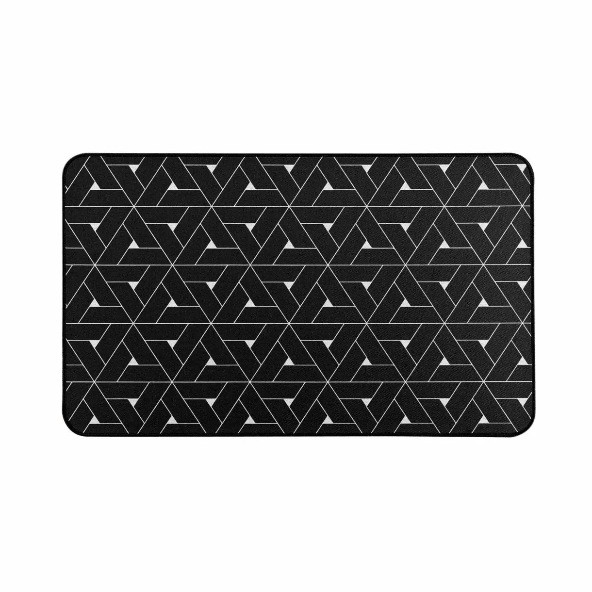 Tapis multi-usage (75 cm) Terence Noir 1