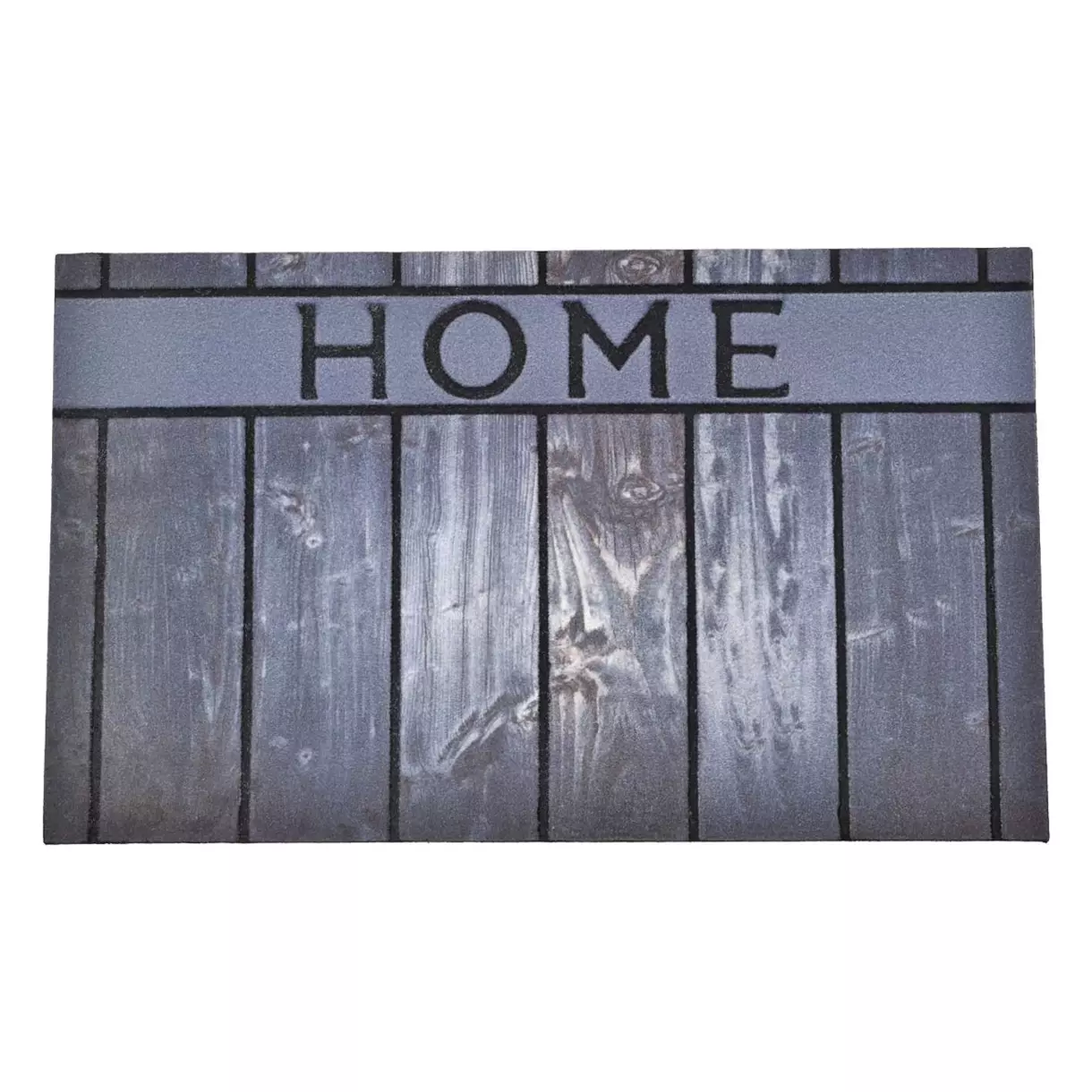 Alfombra para la entrada en caucho (75 cm) Home Gris 1