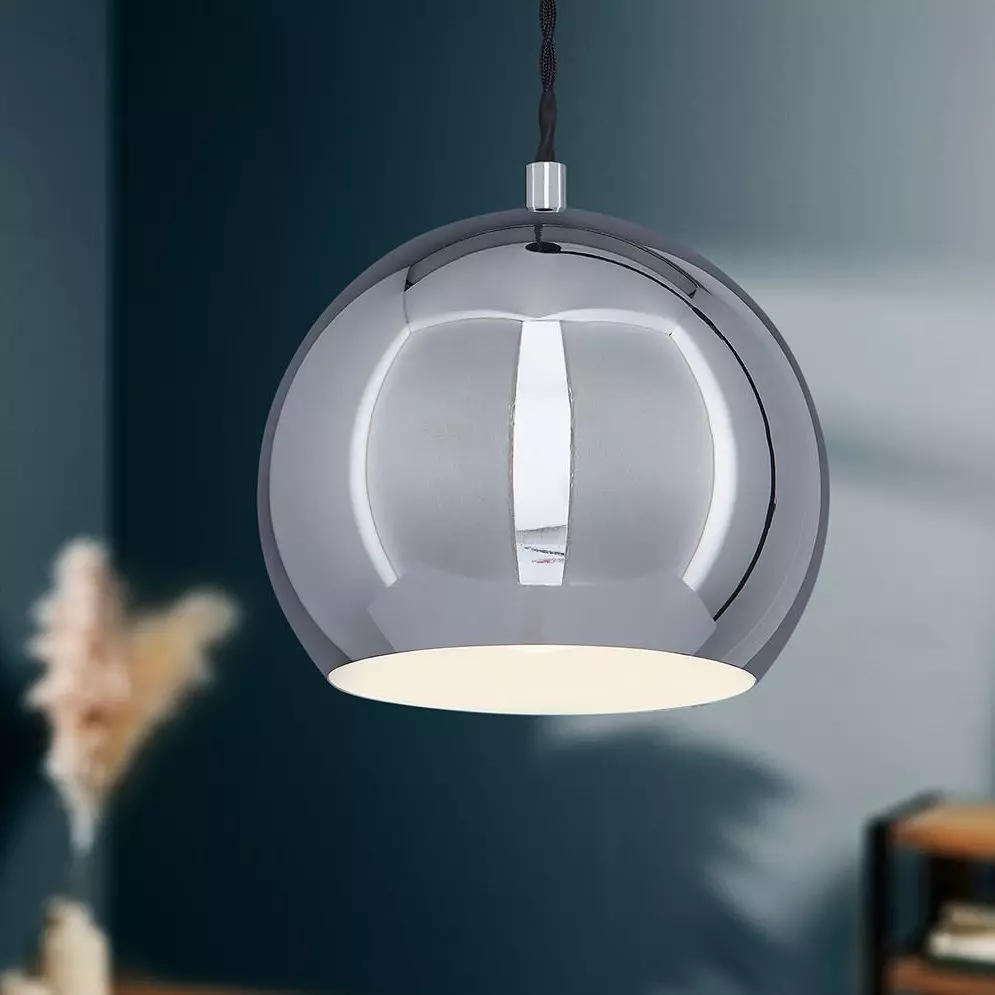 Suspension métal Palerme Argent 1