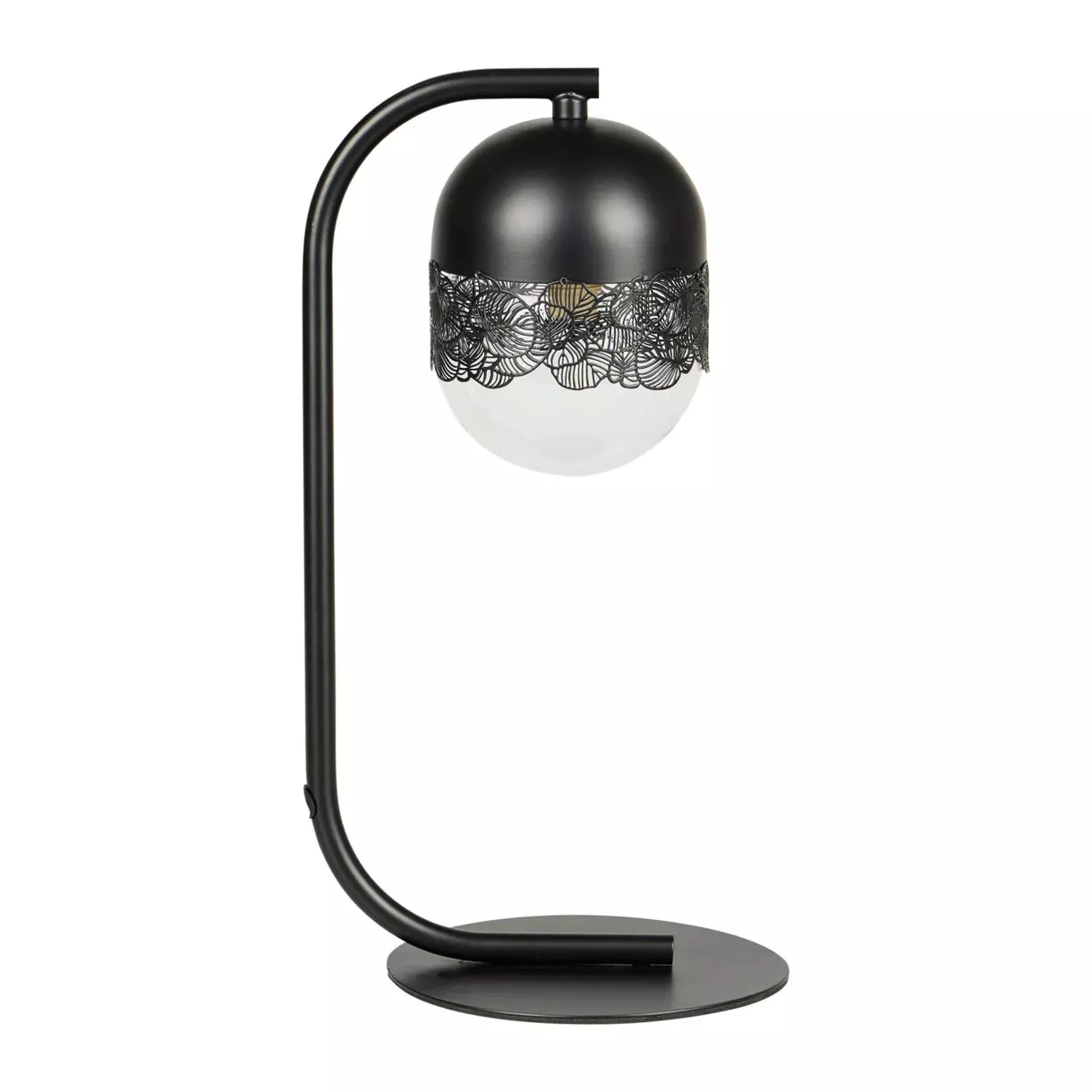 Lámpara de mesa metal Stilla Negro 1