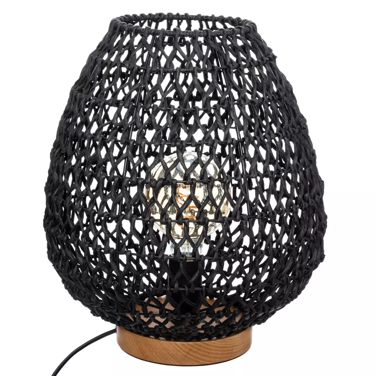 Lampe à poser Etel Noire 1