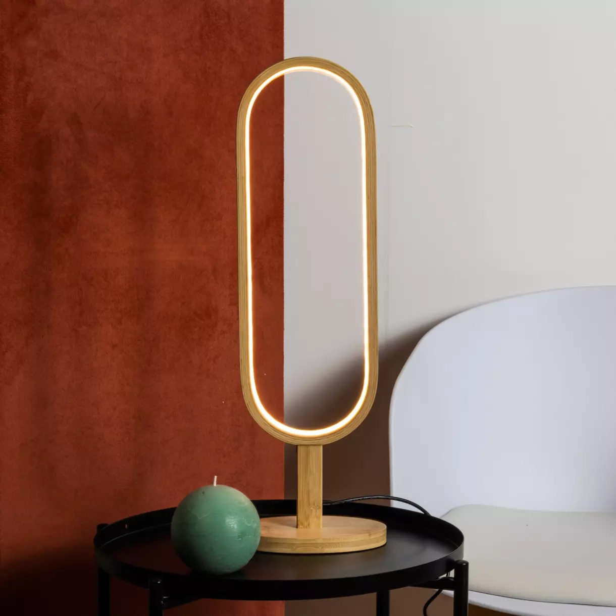 Lampe à poser Finn Naturel 1