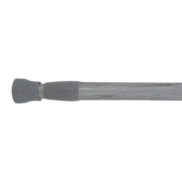 Barra extensible con autobloqueo (L110 - L200 cm / D22 mm) Redondo Gris 1