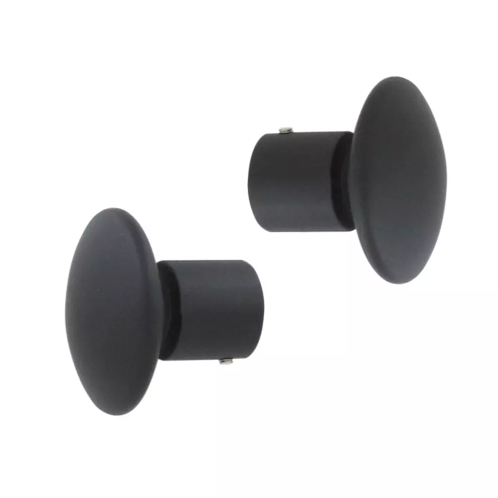 Lote de 2 conteras (D20) Champignon Negro mate 1