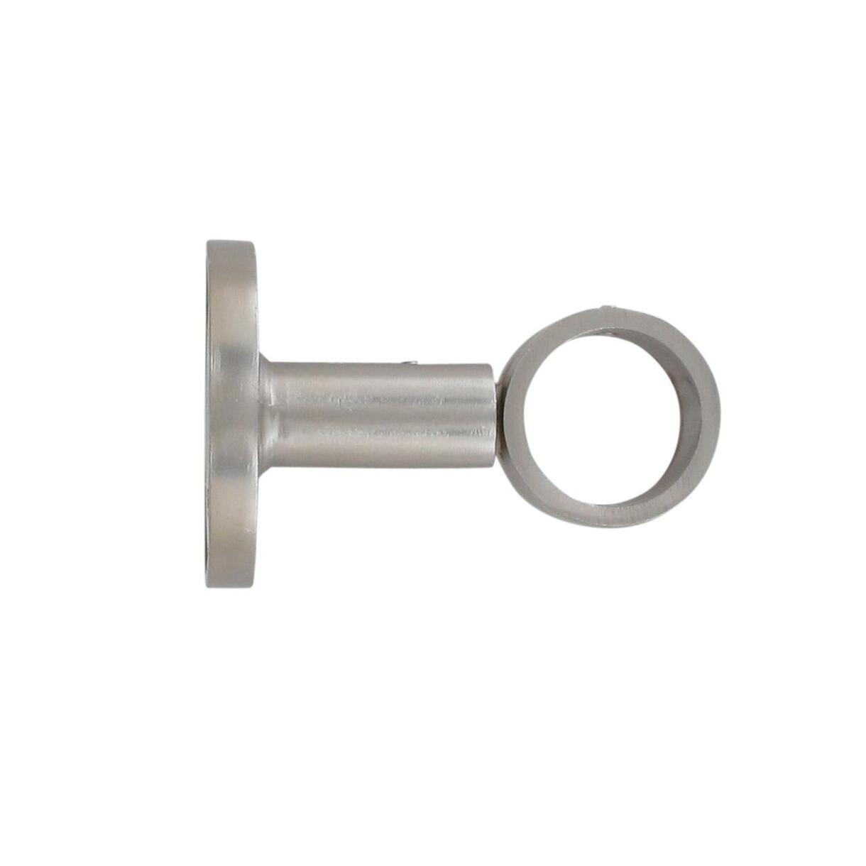 Ausziehbare Stangenhalterung (L75 - L85 / D28 mm) Lino mattes Silber