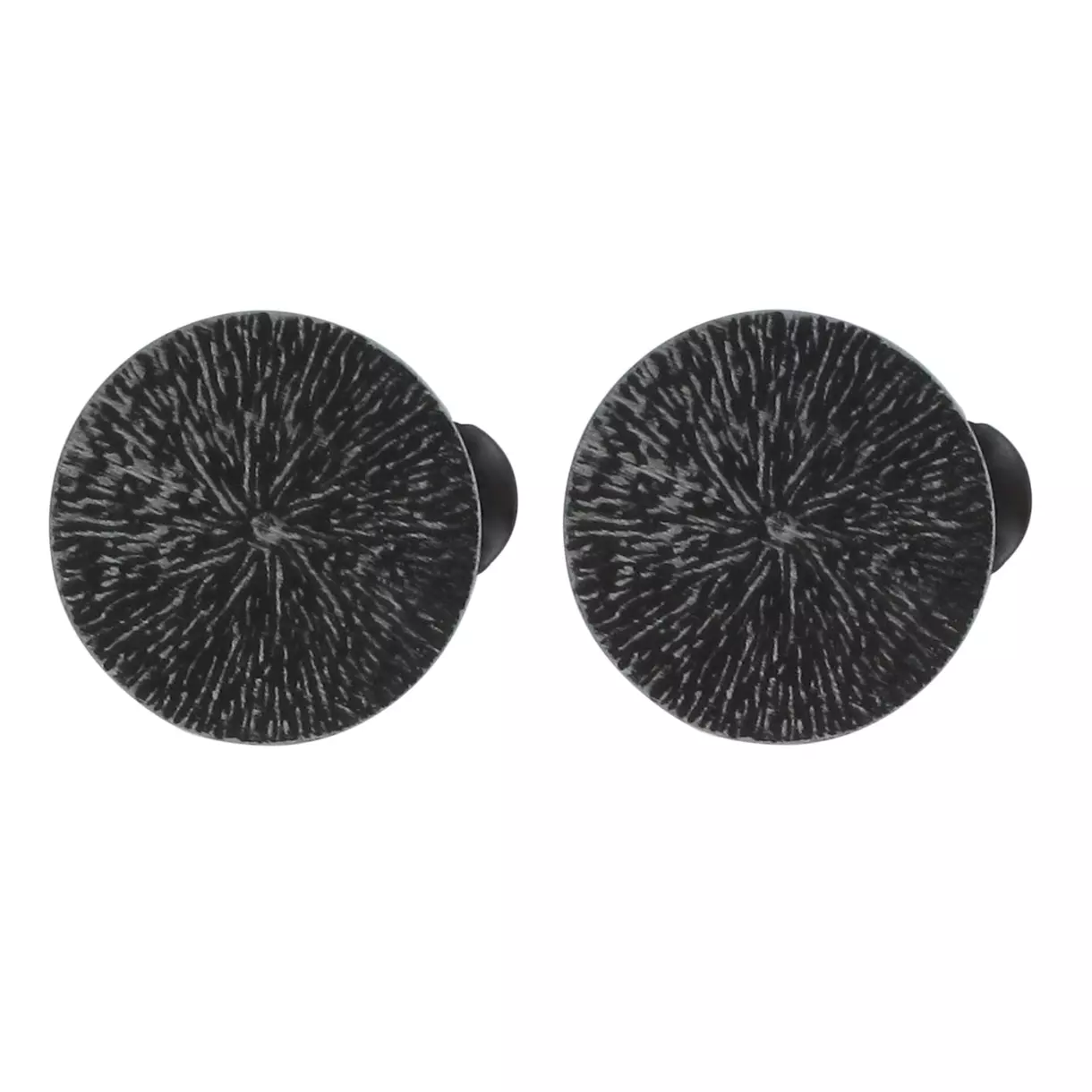 Lot de 2 pinces rideau Archi Noir 1