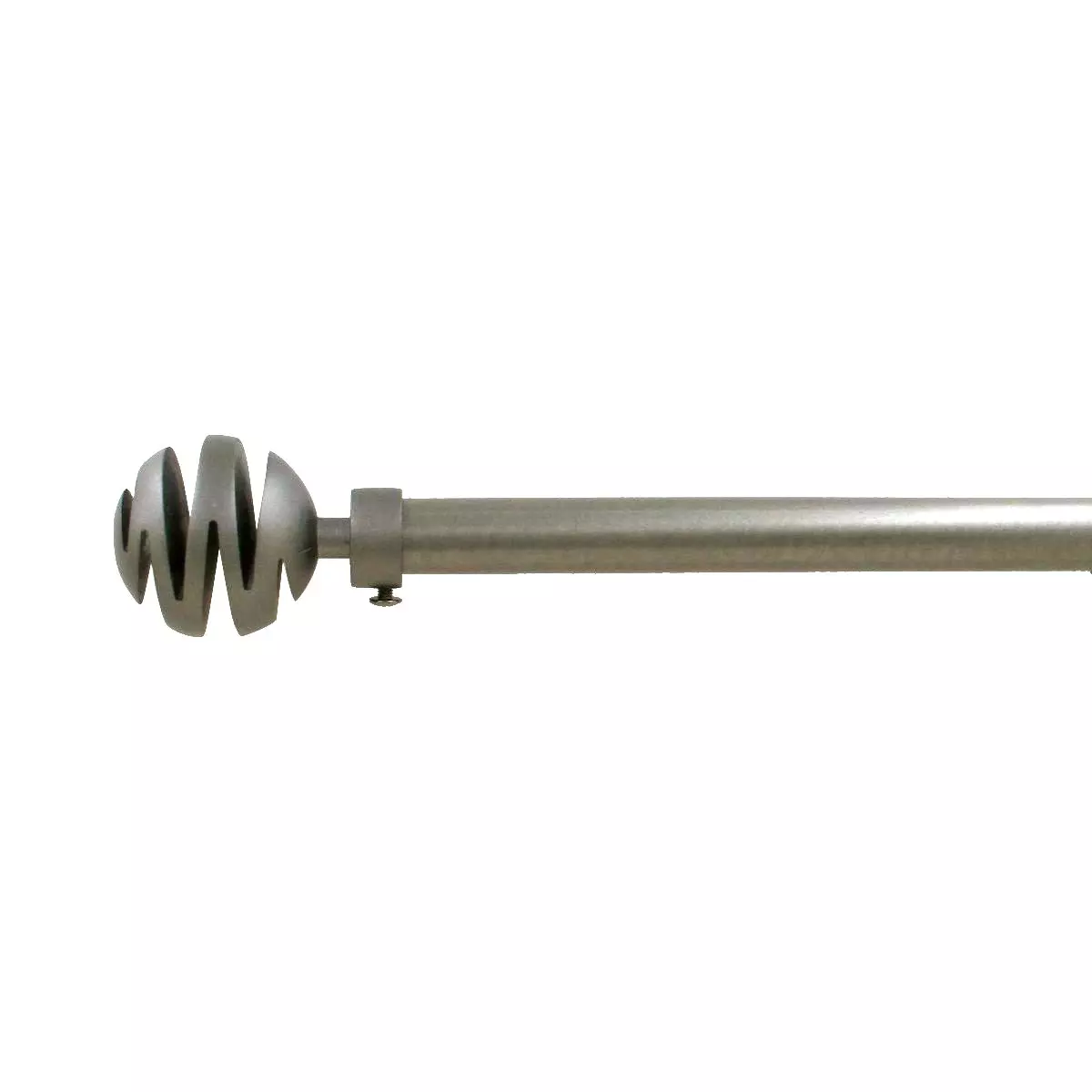 Kit de tringle extensible (L120 - L210 cm / D19 mm) Villalouise Gris 1