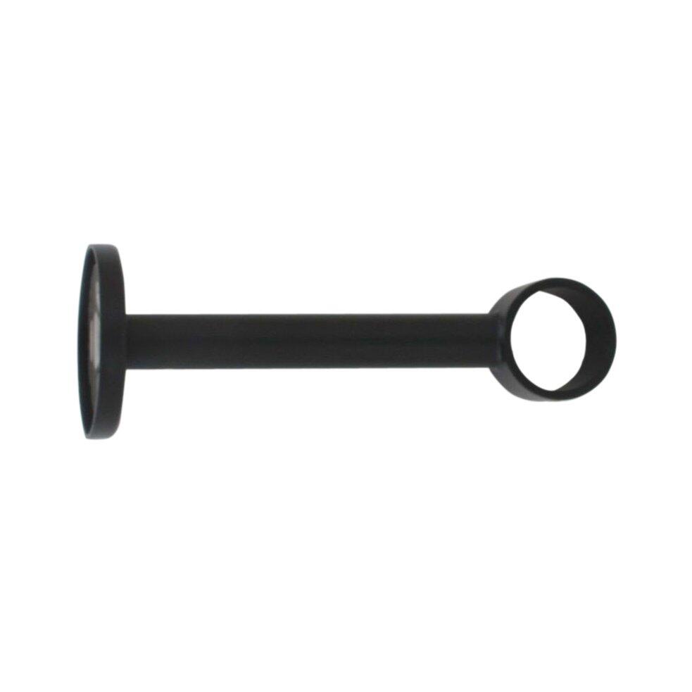 Soporte simple cerrado (L130 /D 28 mm) Negro 1