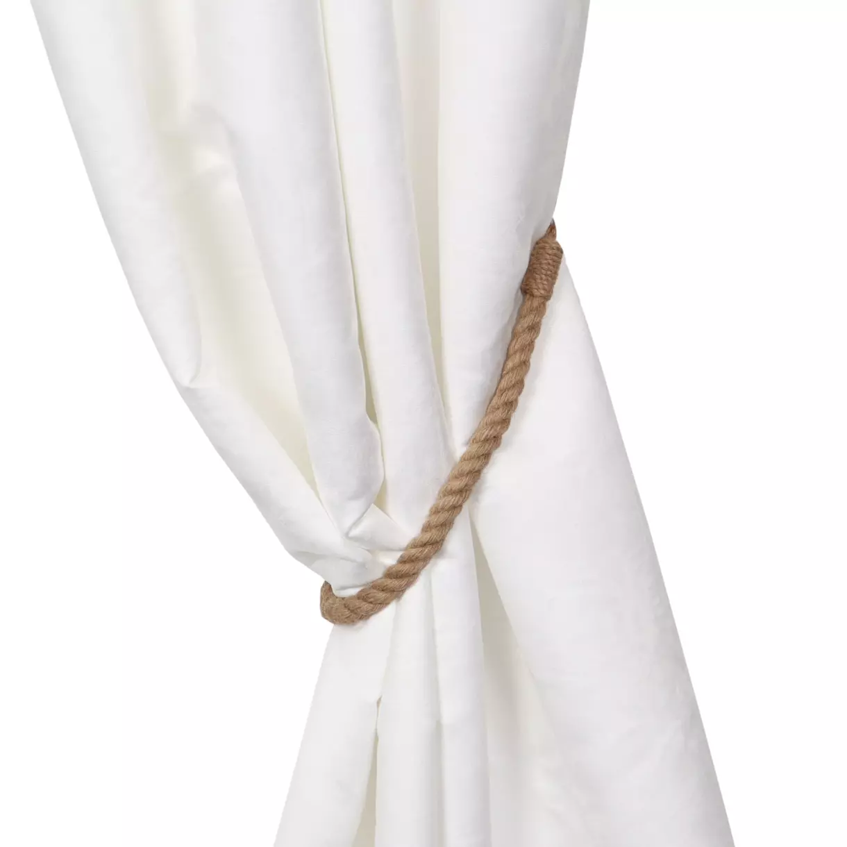 Embrasse rideau jute Clovis Beige 1
