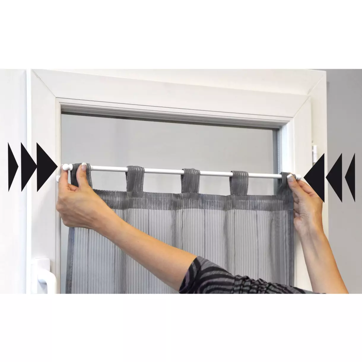 Pasa barra Fix'vit (30 a 50 cm) Plata 6