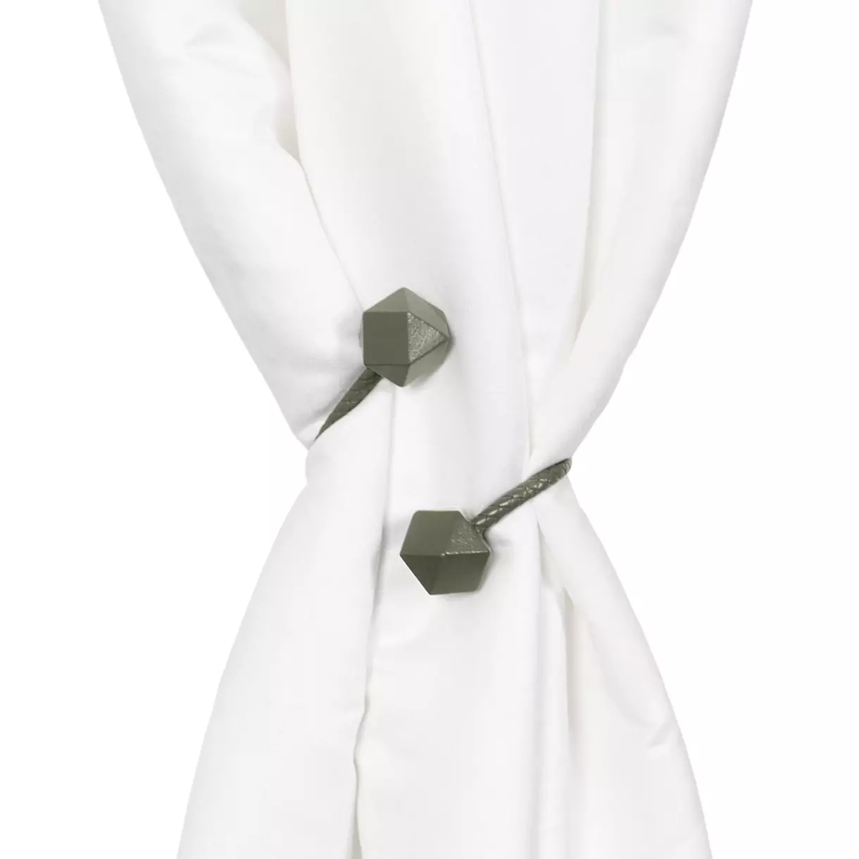 Embrasse rideau Twist Vert kaki 1