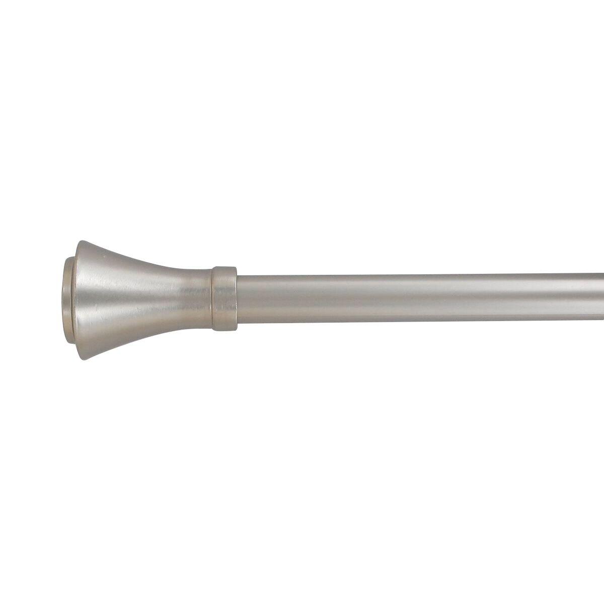 Set bastone per tenda allungabile (L120 - L210 cm / D19 mm) Brasserie Argento 1
