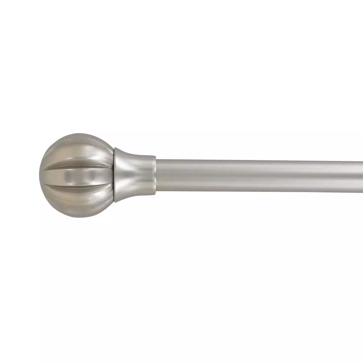 Kit para barra extensible (L210 - L380 cm / D19 mm) Touch of zen Plata 1