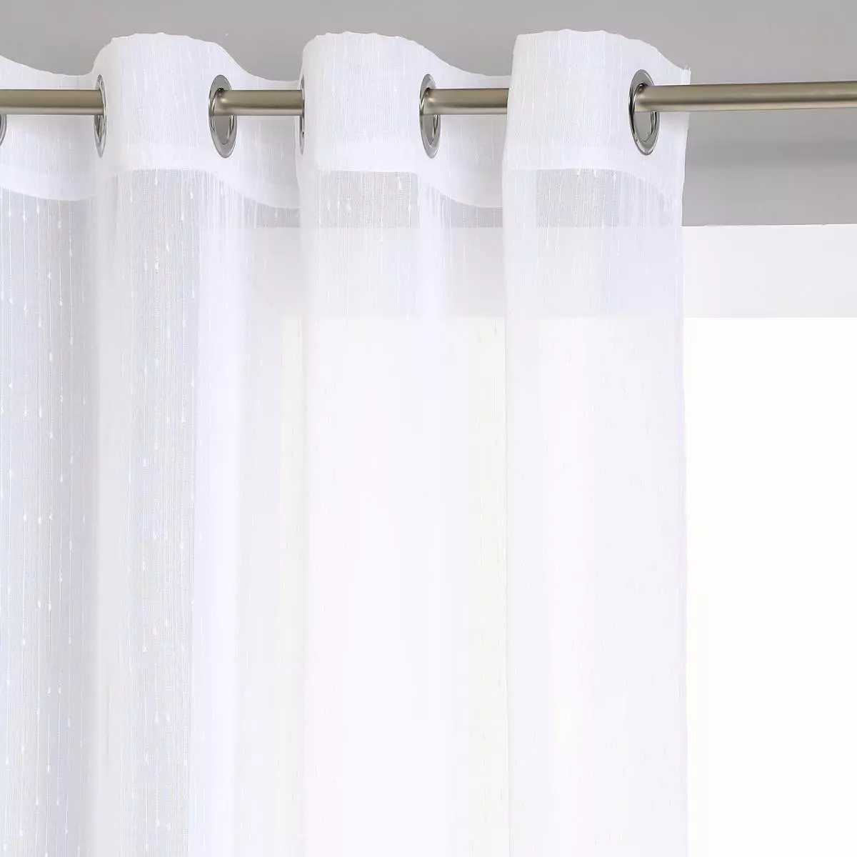 Visillo (140 x Al240 cm) Silya Blanco 1