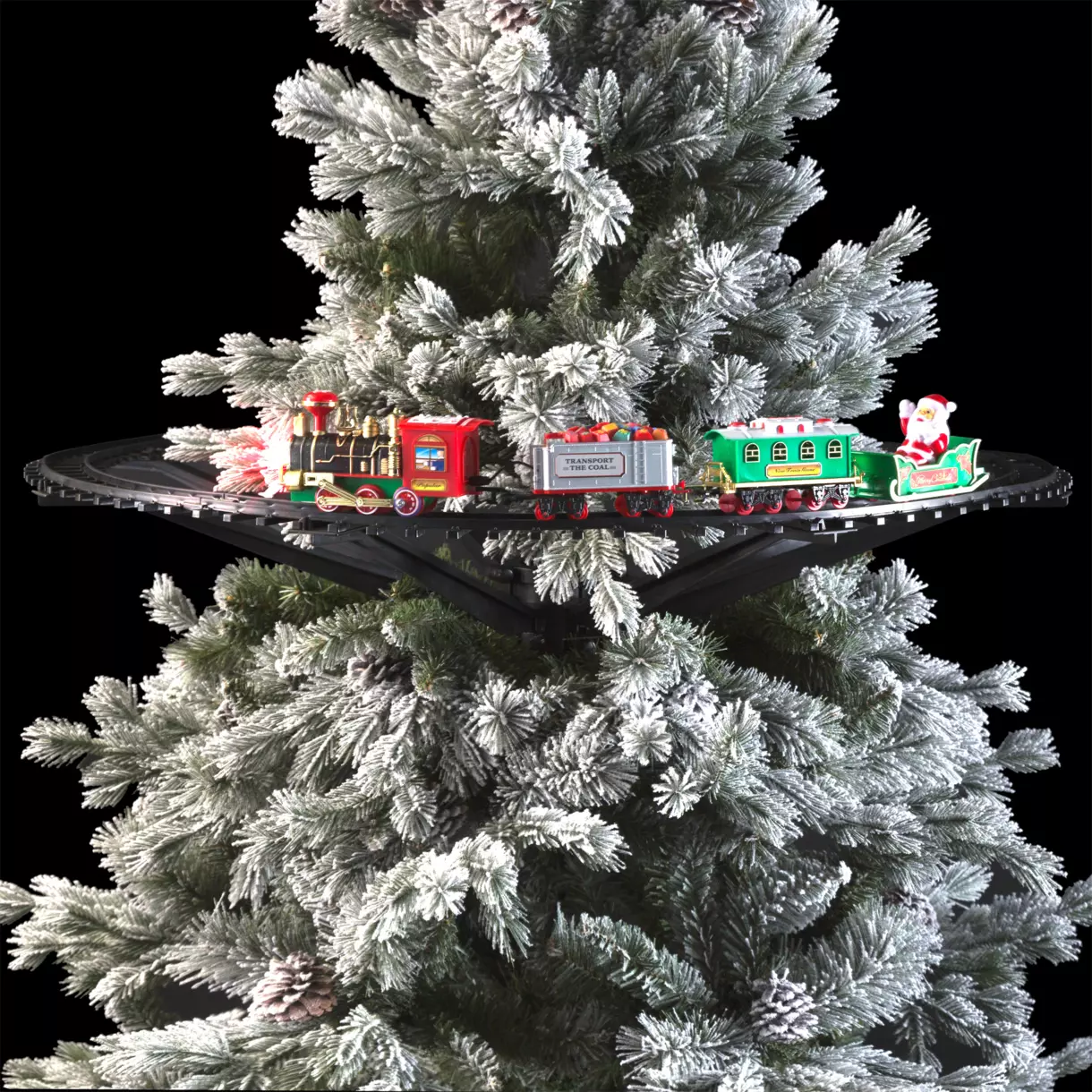 Tren eléctrico para árbol Montparnasse 1