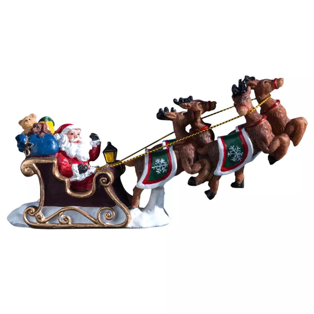 Weihnachtsmann im Schlitten   1