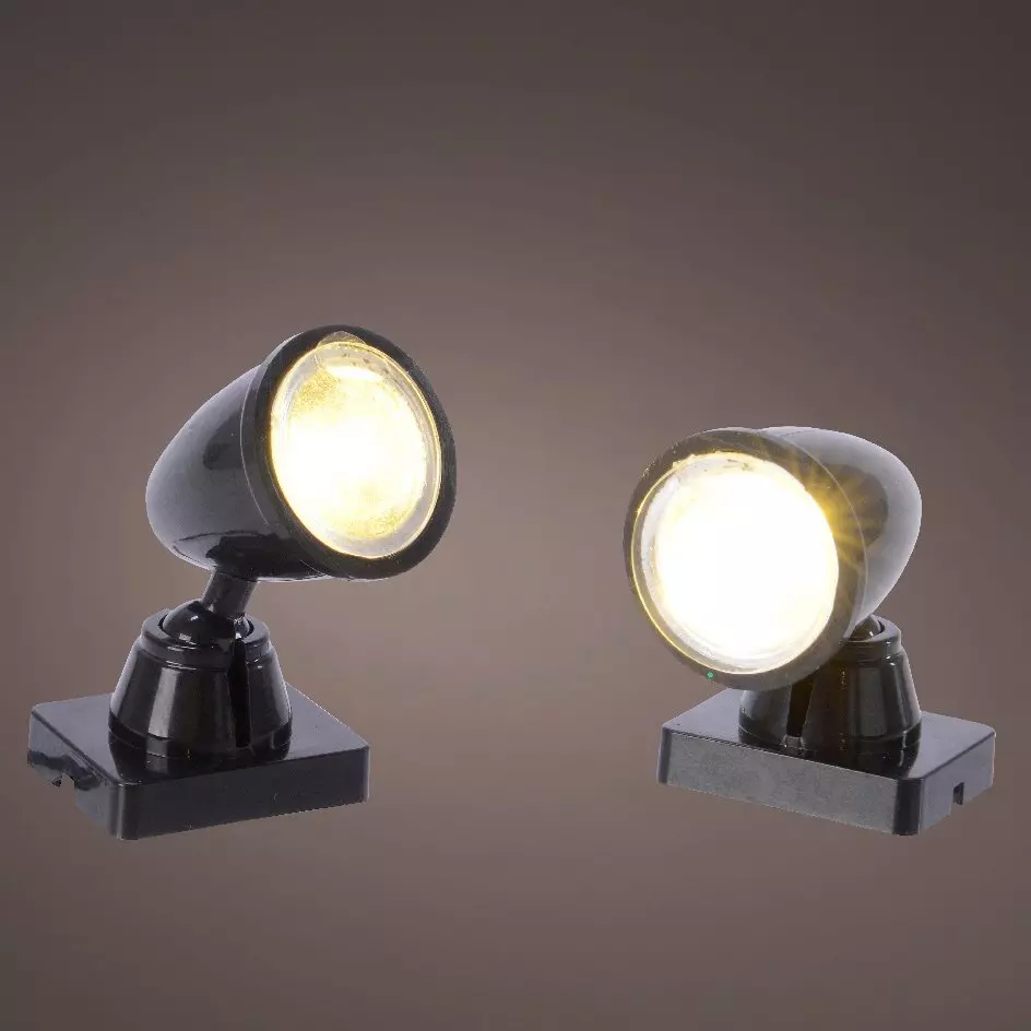 Lot d'accessoires Spot  intérieur Blanc chaud LED pour aménager un village 1