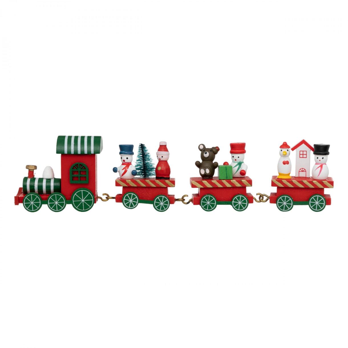 Decoratieve trein Farandole de Noël 1
