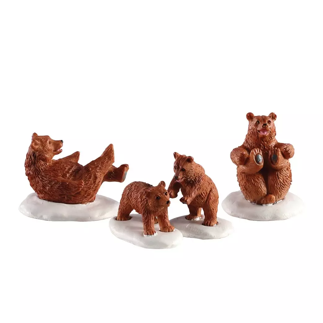 Animales Lemax familia de osos