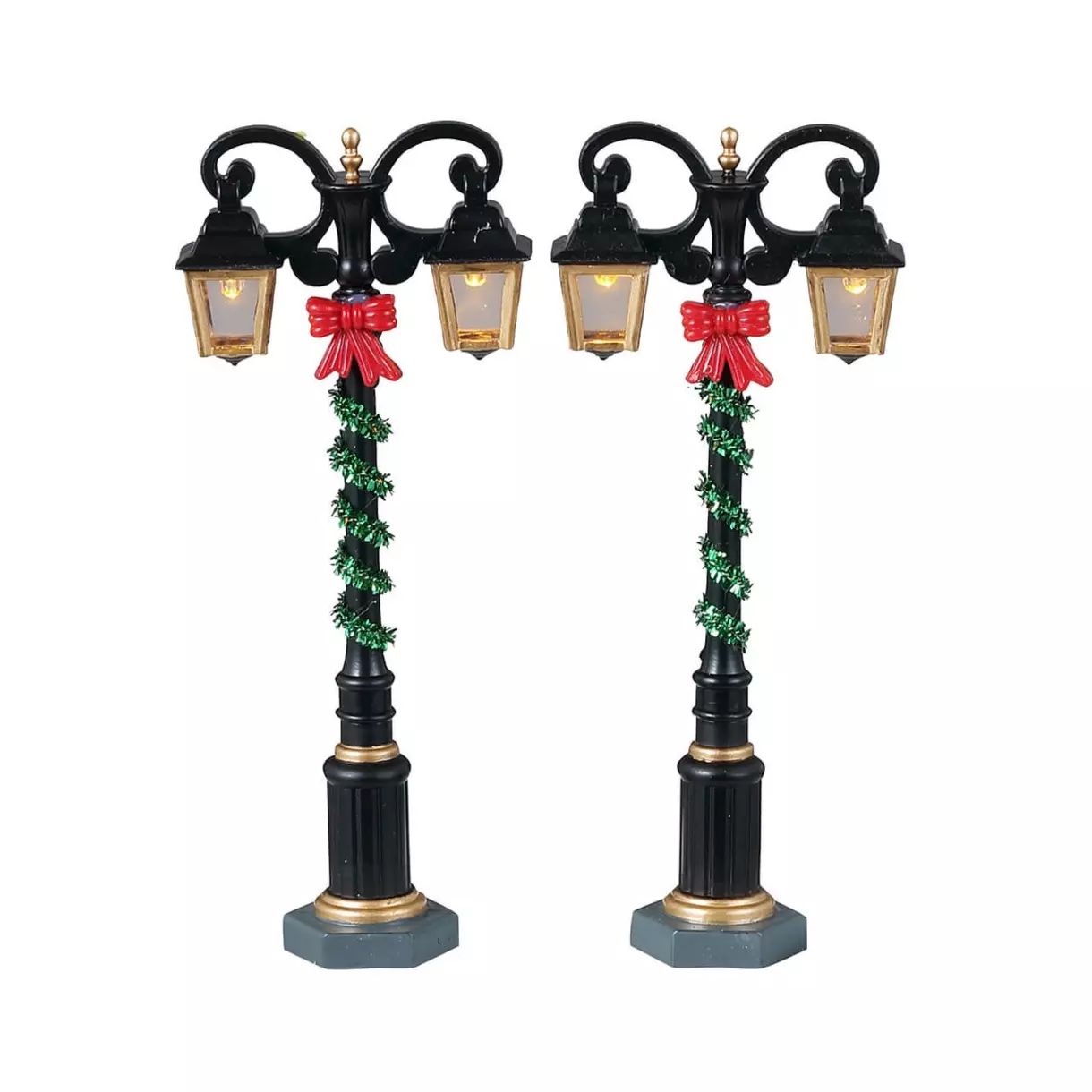 Accessoire Lemax Lot de 2 lampadaires à l'ancienne