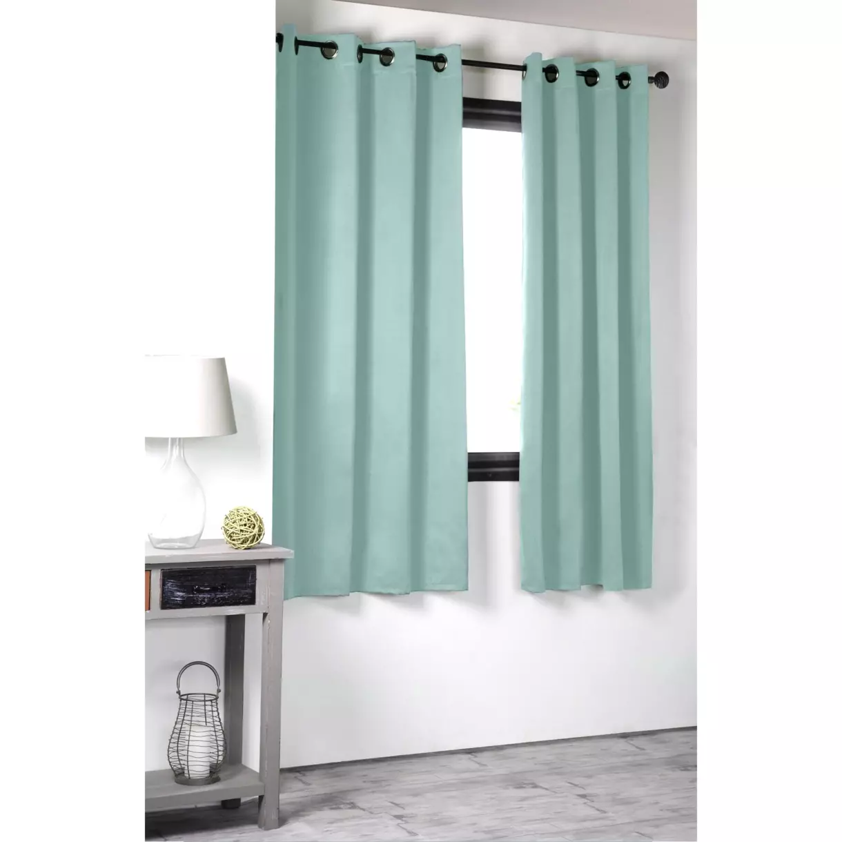Rideau occultant (135 x H180 cm) Notte Vert jade 1
