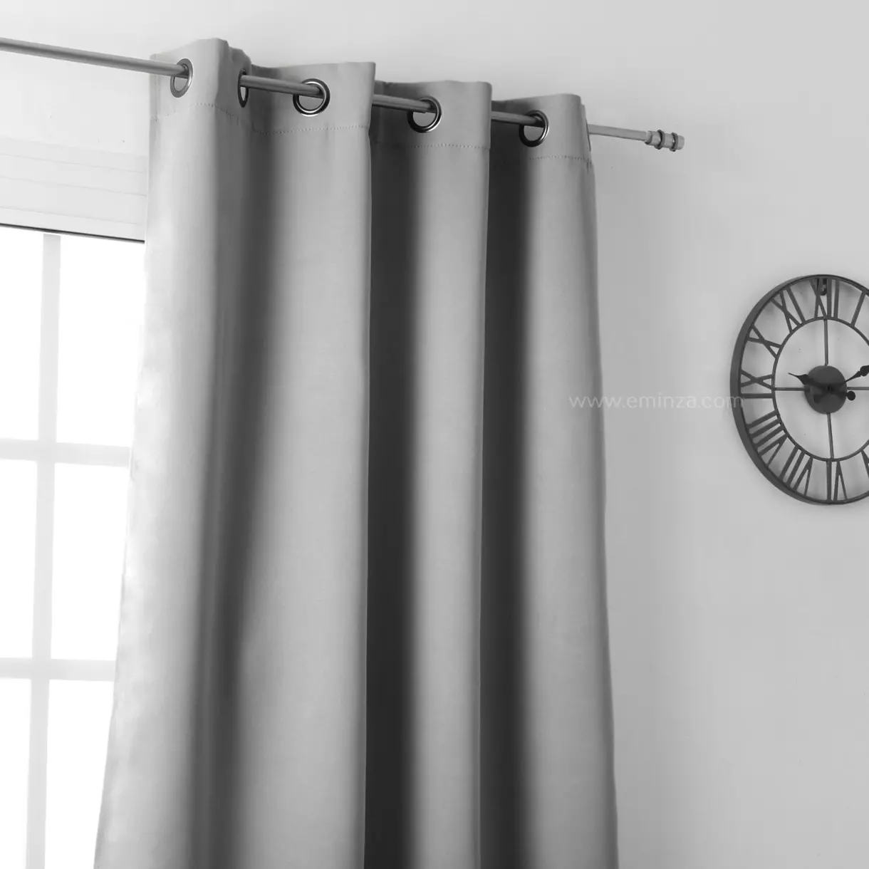 Cortina opaca(135 x alto 250 cm) Notte Gris 1