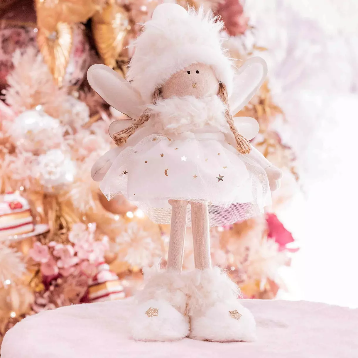 Ange de Noël lumineux Melody H28 cm 1
