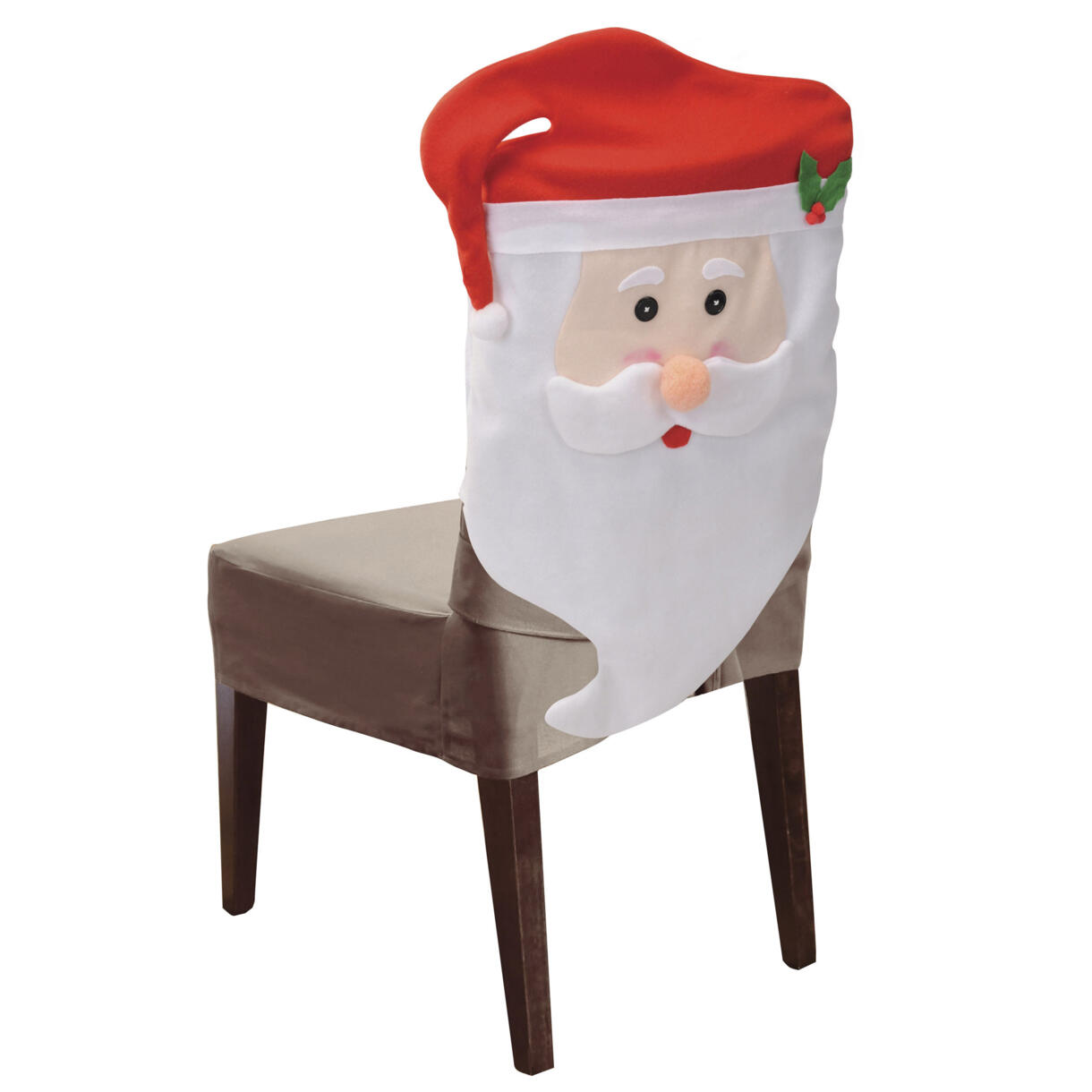Housse de chaise Père Noël Rouge 1