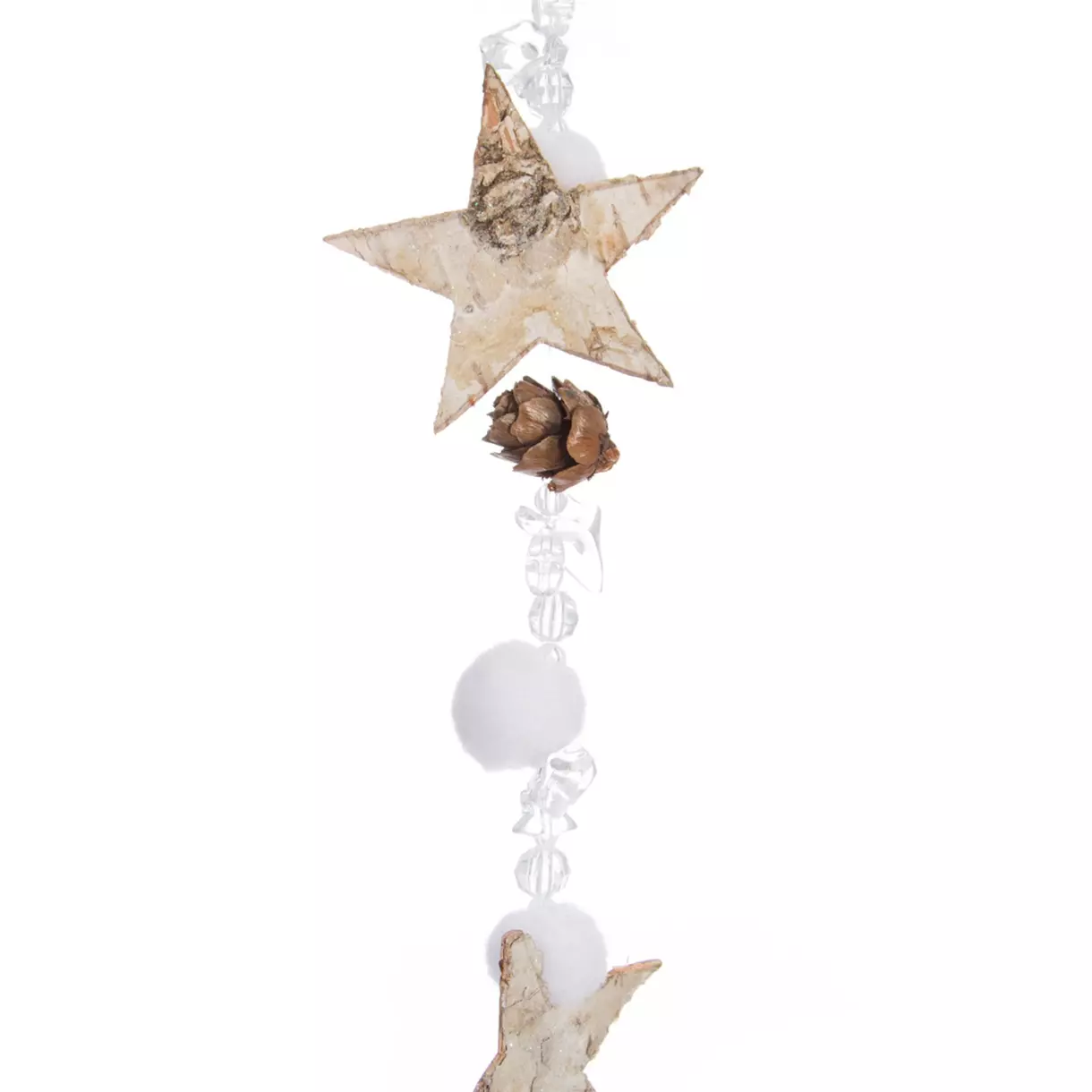 Guirlande Etoile boule Naturel 1