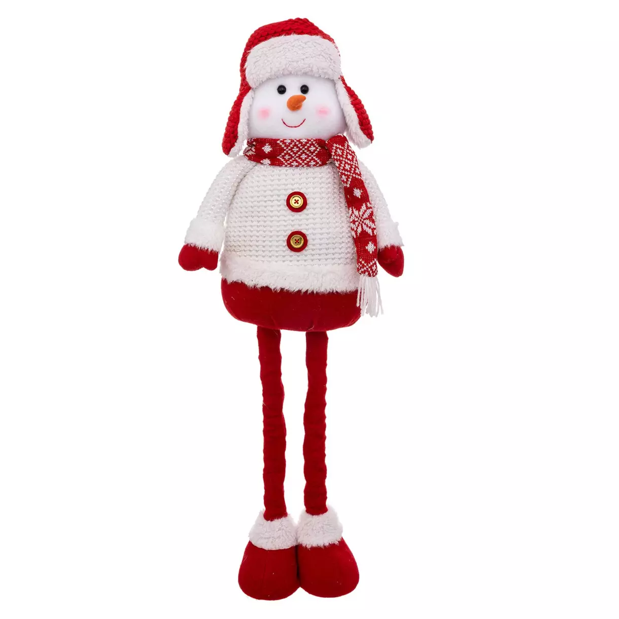 Muñeco de nieve telescópico Alto 82,50 cm 1