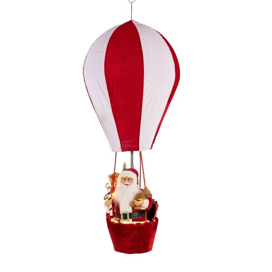 Kerstman luchtballon H150 cm 1