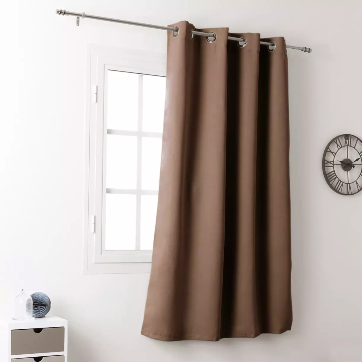 Cortina opaca(135 x alto 180 cm) Notte Topo 1