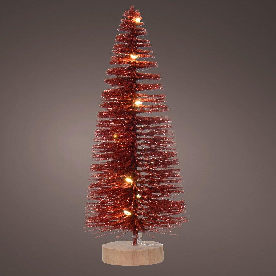 Sapin lumineux Lidy 20 cm Rouge  1