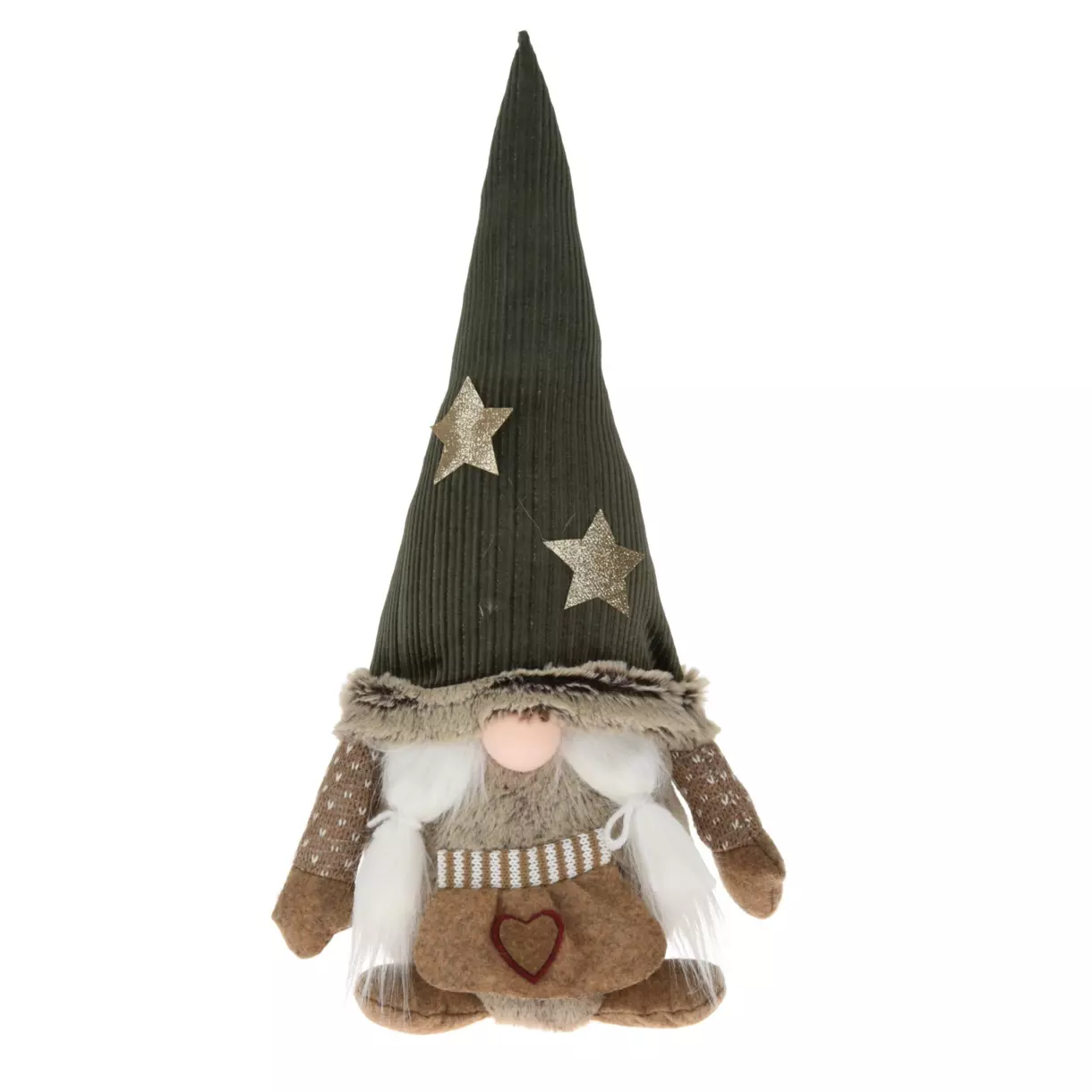 Lutin de Noël Maria Gris H50 cm 1