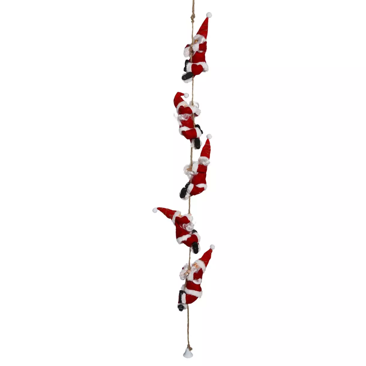 Set van klimmende kerstmannen Robert H110 cm 1