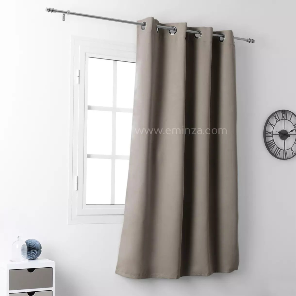 Cortina opaca(135 x alto 180 cm) Notte Lino 1