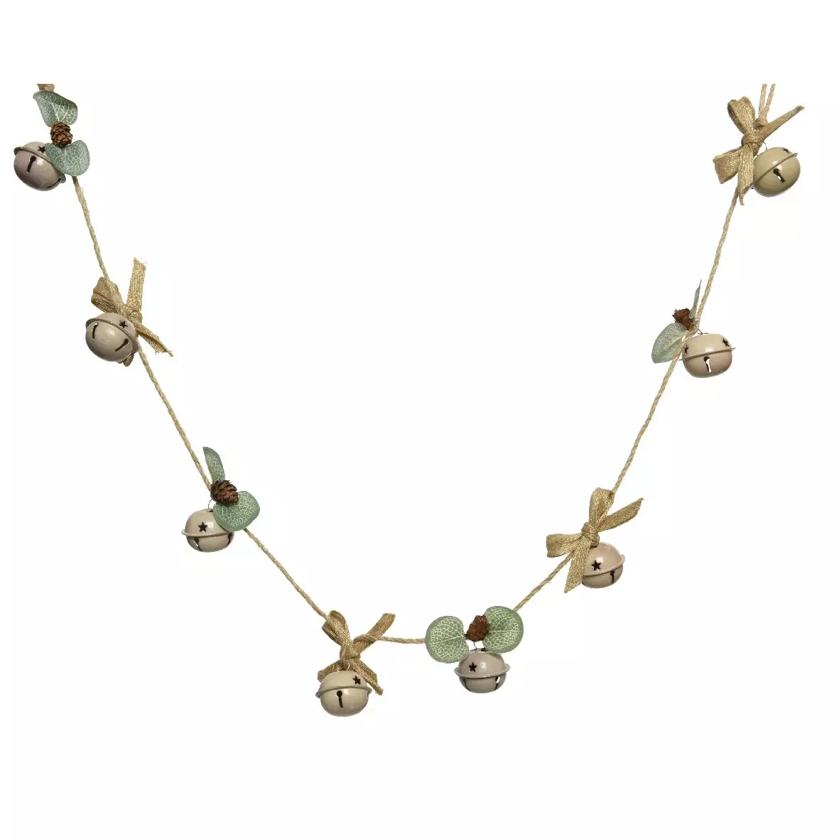 Slinger Belletjes Beige 1