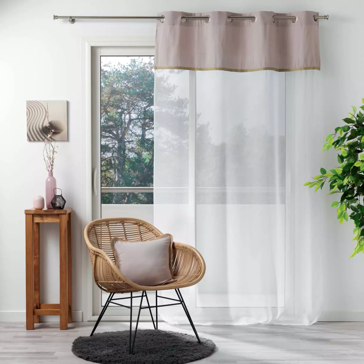 Visillos (140 x 240 cm) Kelonia Topo 1