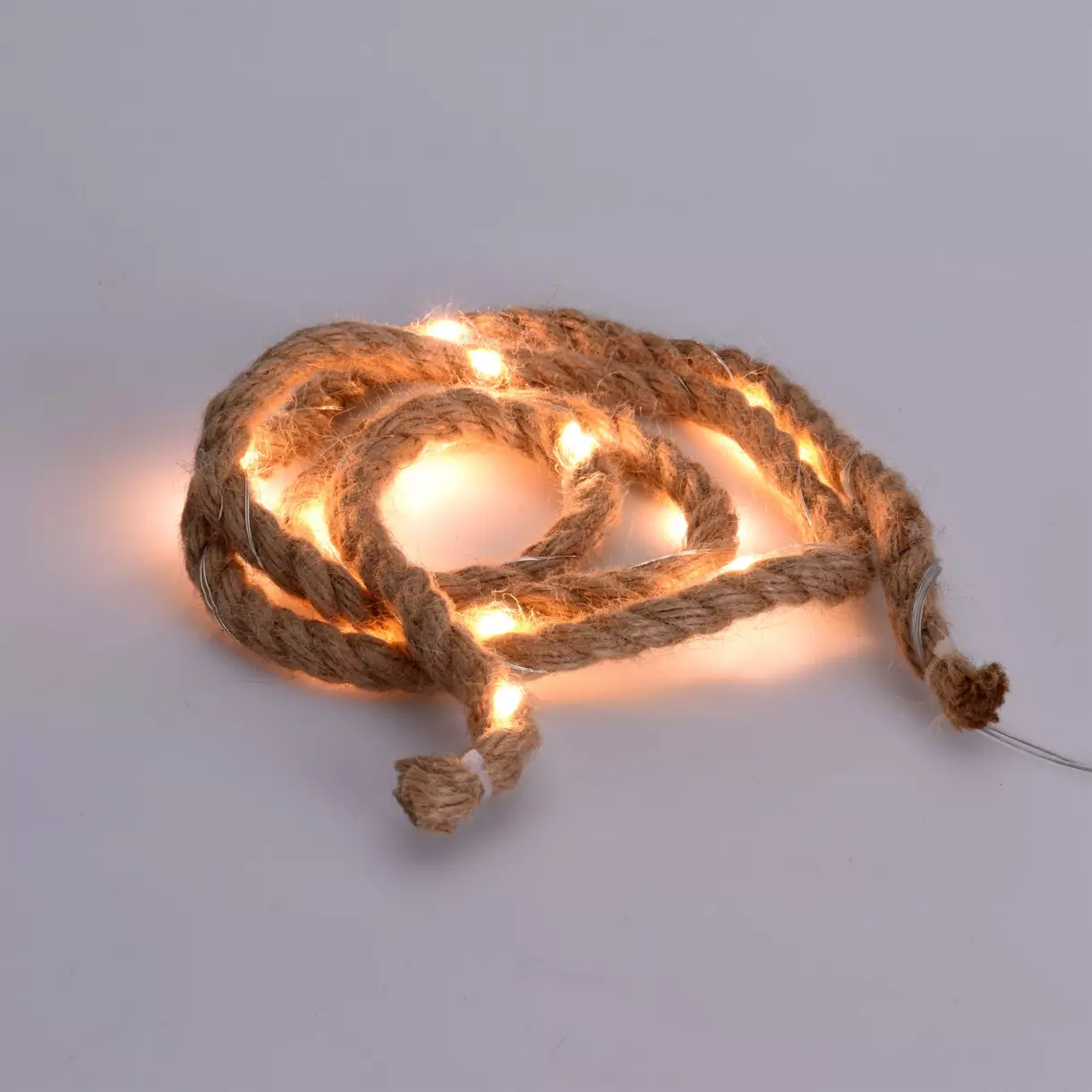 Luces de Navidad Cuerda a pilas Blanco cálido 1