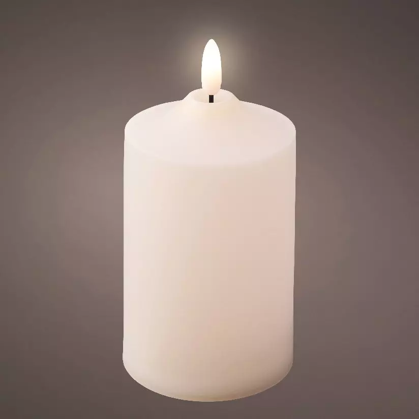 Bougie LED Effet flamme Blanc chaud 1