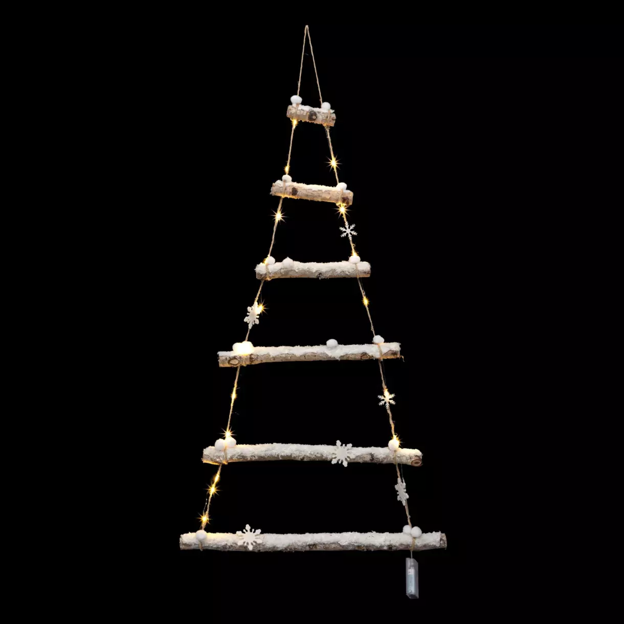 Sapin en branche illuminée Lumina Blanc chaud 104 cm