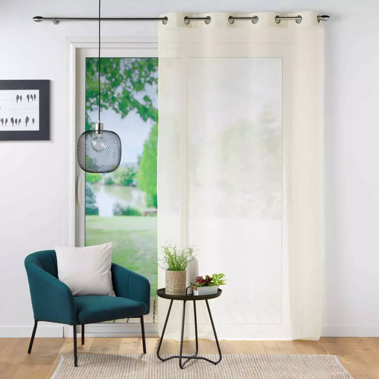 Visillo (140 x 240 cm) Casual Crudo 1