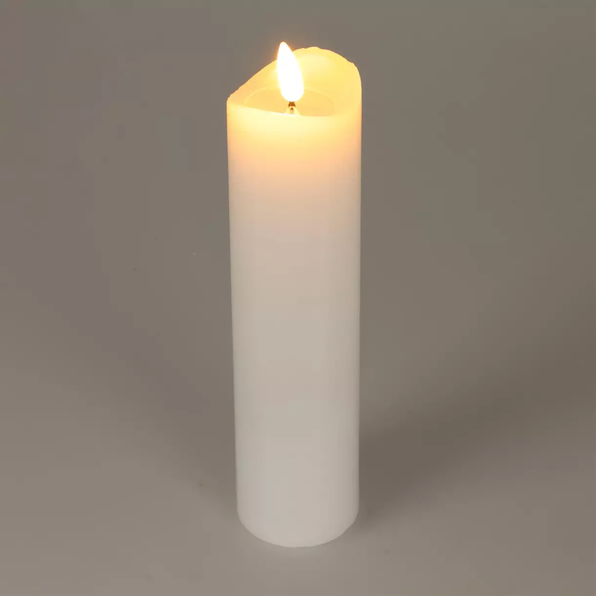 Vela LED Axelle A15 cm Blanco 1
