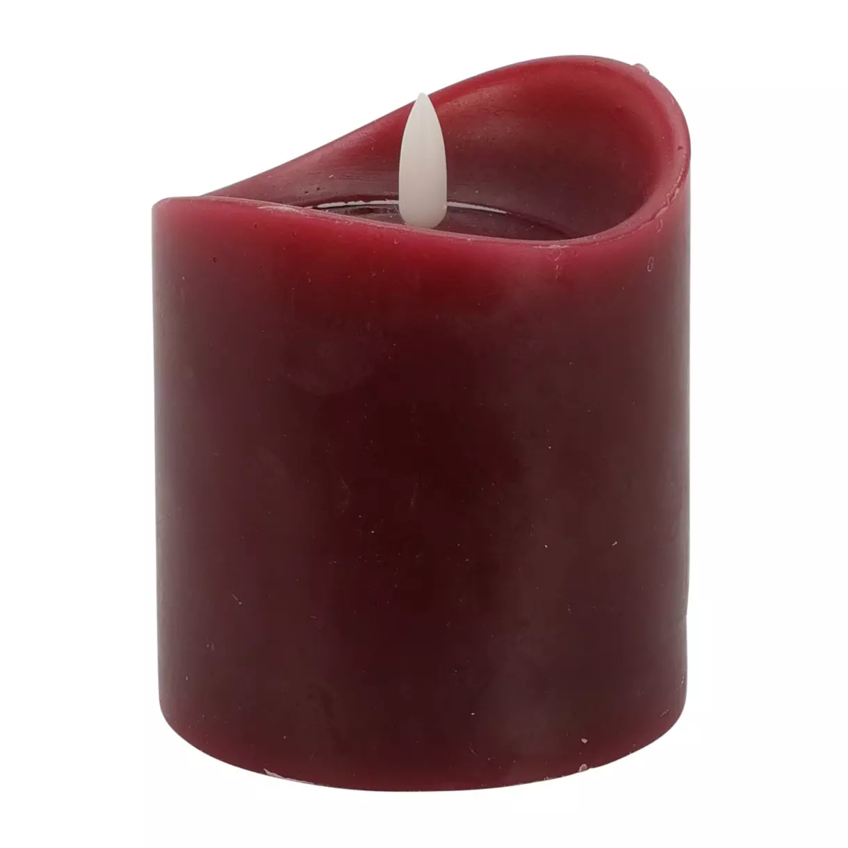 Vela LED Axelle A10 cm Rojo 1