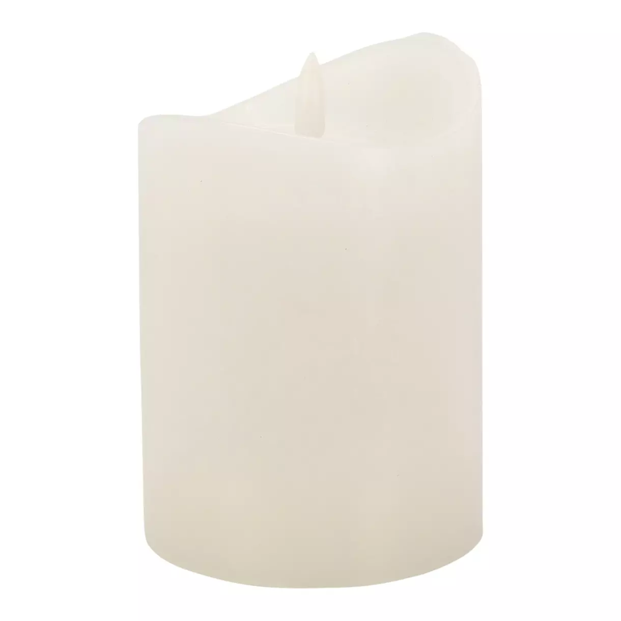Bougie LED Axelle H12,5 cm Blanc 1