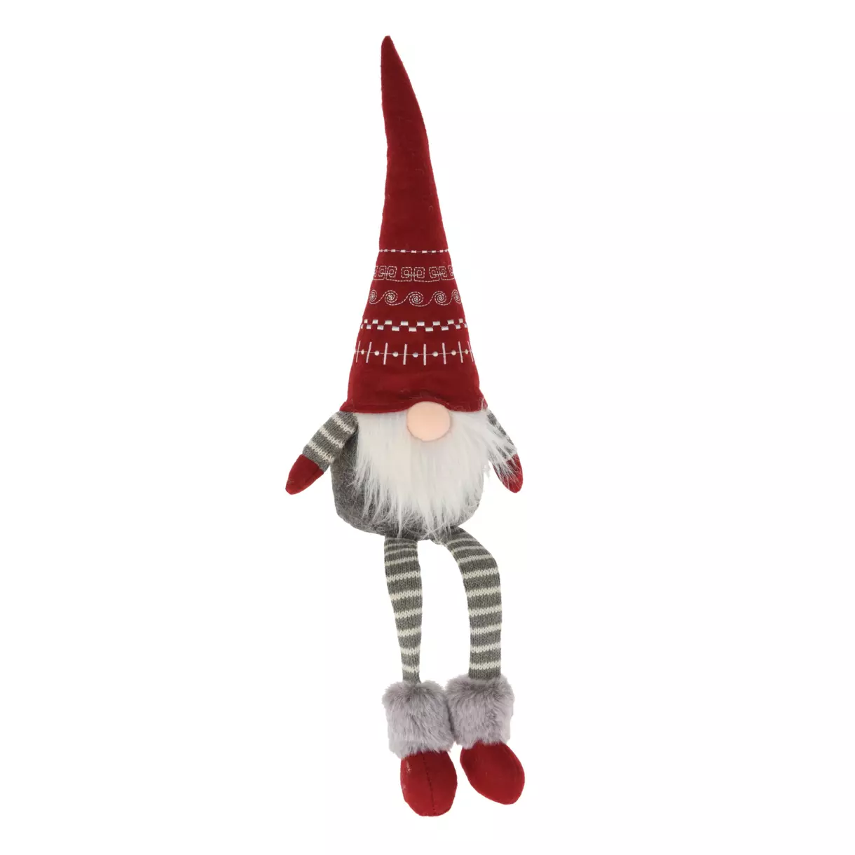 eminza Lutin de Noël (H60 cm) Marly Gris