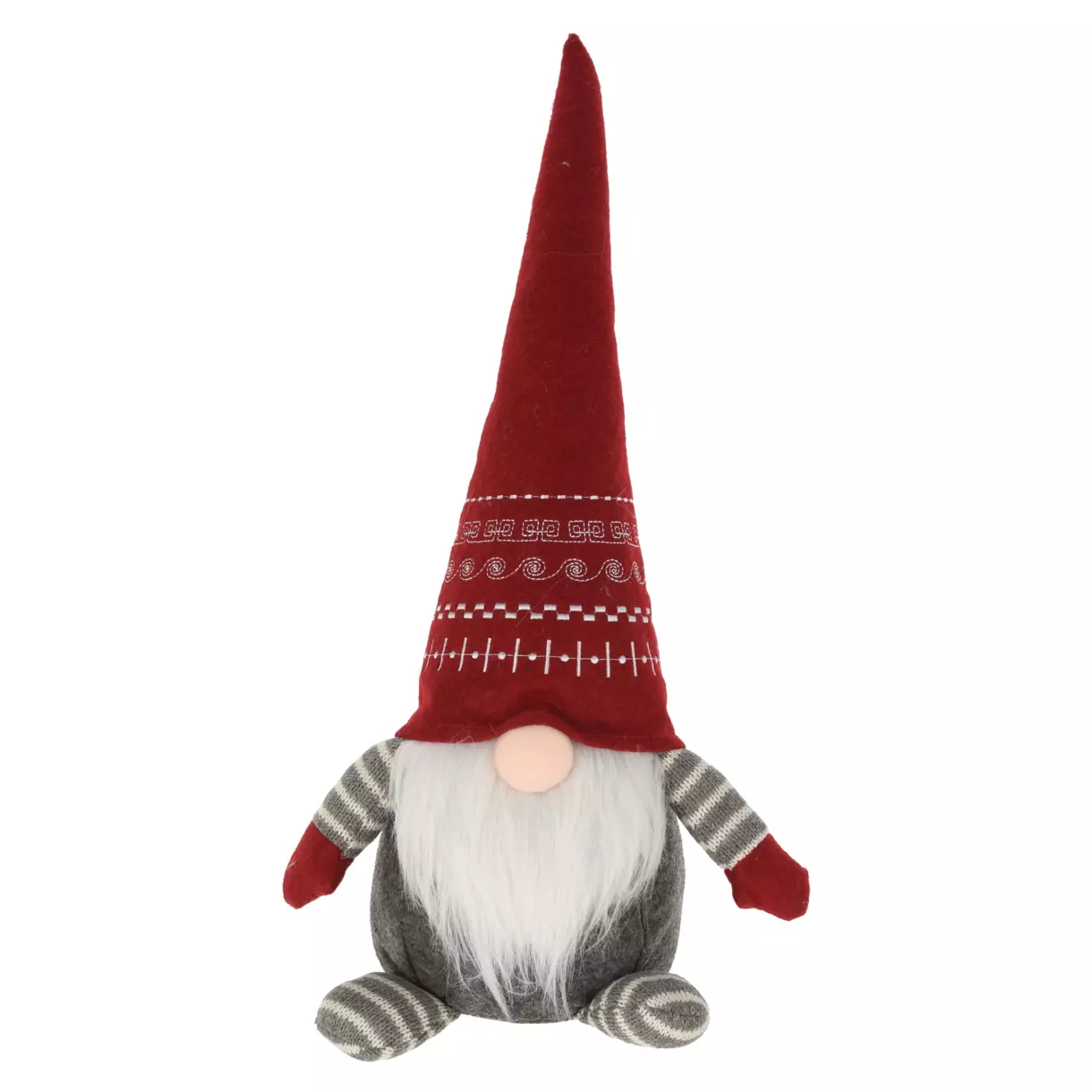 eminza Lutin de Noël (H49 cm) Marly Gris